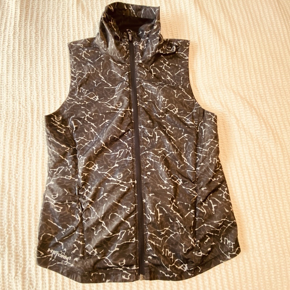 Under Armour Storm1 All Season Gear Vest Lightweight Reflective Full Zip, Size S
